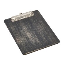 Black Wooden Menu Clipboard A5 18.5 X 24.5 X 0.6CM