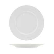 Incise Porcelain Solara Winged Plate 20cm (Box of 6)