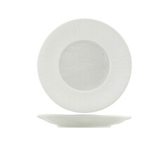 Incise Porcelain Lucine Winged Plate 23cm (Box of 6)