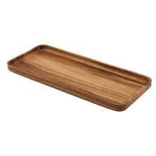 GenWare Acacia Wood Rectangular Serving Tray 30cm X 13cm