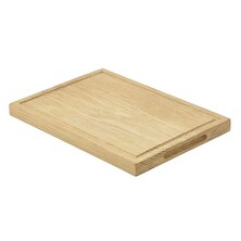 Oak Wood Serving Board 28cm X 20cm X 2cm