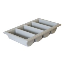 Harfield Polypropylene 4 Compartment Cutlery Tray 53cm x 32.5cm x 10cm (298)