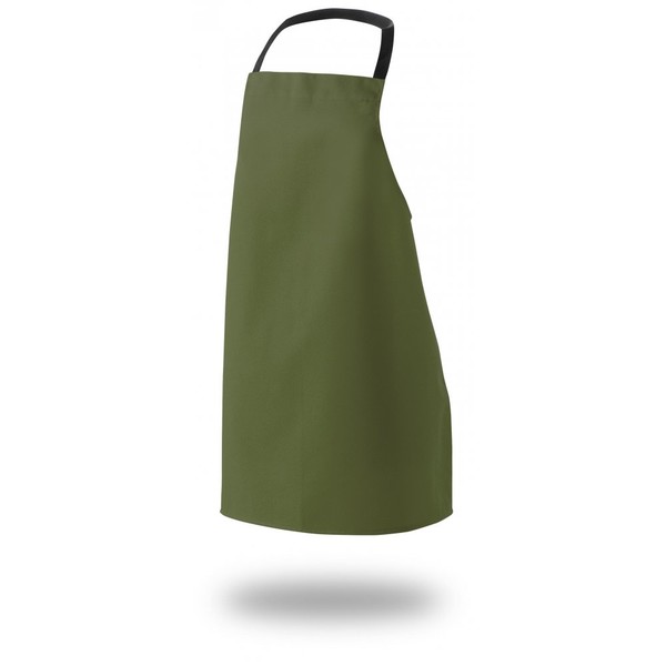 Olive Apron With Soft Pink Lettering or Hot Pink Lettering 