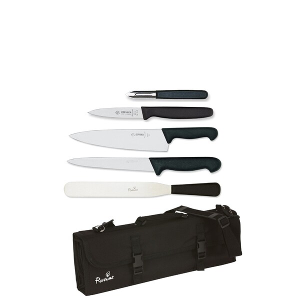 Knife Set Giesser Medium With 25cm Cooks Knife In Kc210 Case