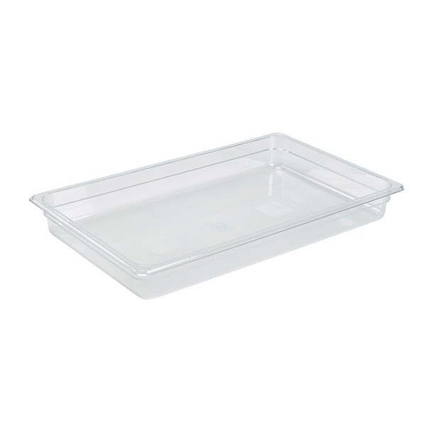 Food Pan Gastronorm Polycarbonate GN1/1 53cm X 32.5 X 6.5cm Deep