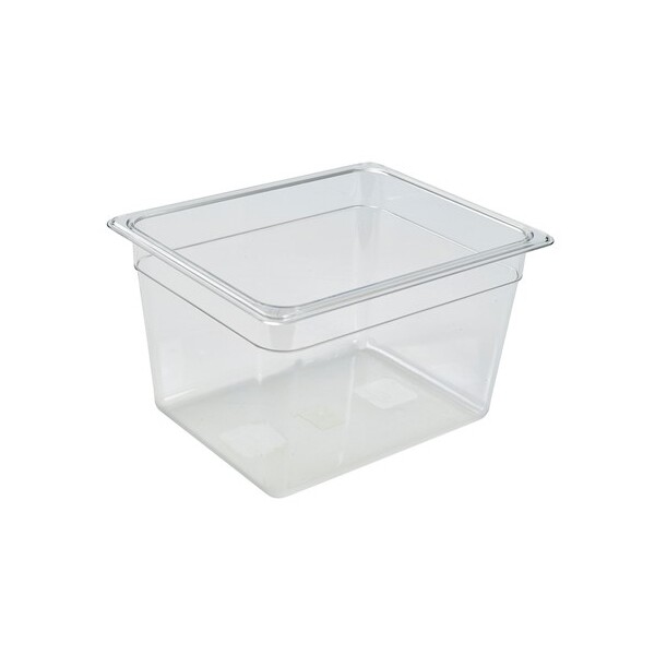 Food Pan Gastronorm Polycarbonate GN1/2 32.5cm X 26.5cm X 20cm Deep