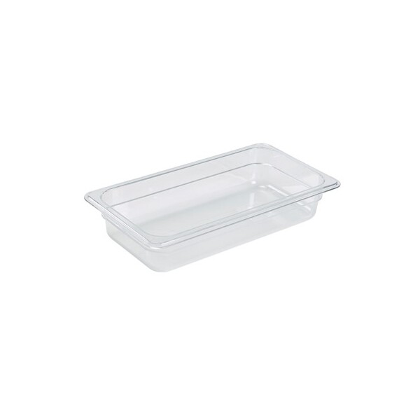 Food Pan Gastronorm Polycarbonate GN1/3 32.5cm X 17.6cm X 6.5cm Deep