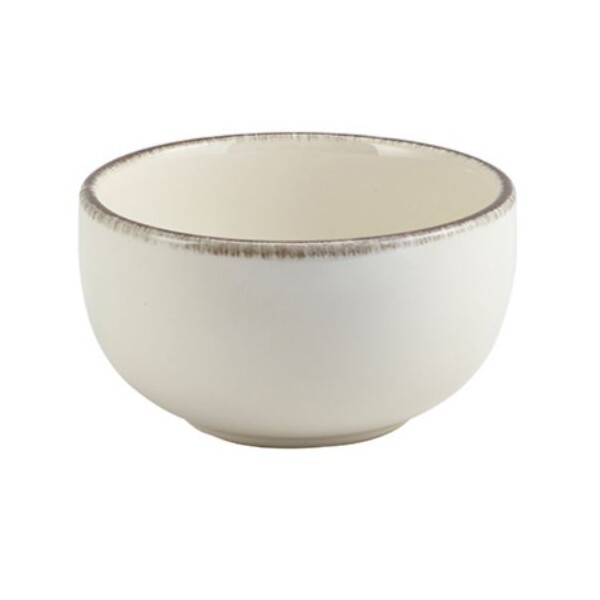 Terra Stoneware Sereno Grey Round Bowl 12.5cm (Box Of 6)