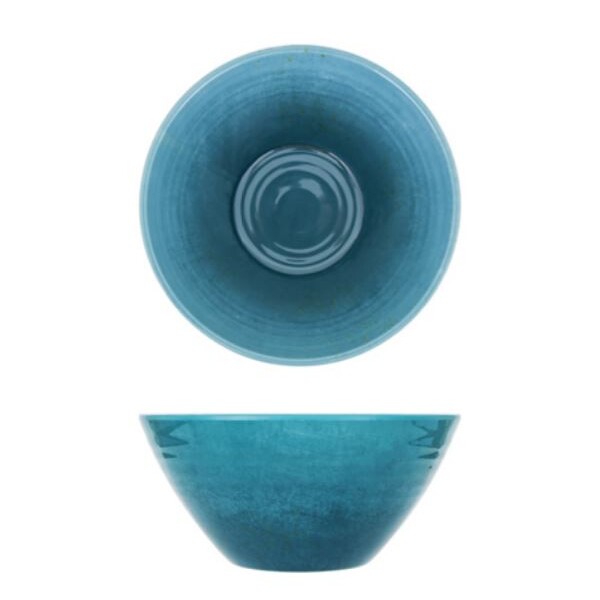 Casablanca Glazed Melamine Bowl 20.5 x 9.5cm Light Blue