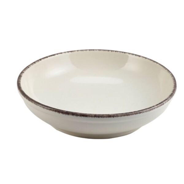 Terra Stoneware Sereno Grey Coupe Bowl 23cm (Box Of 6)