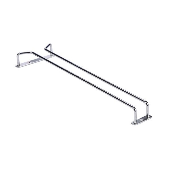 Glass Hangers Chrome 16"