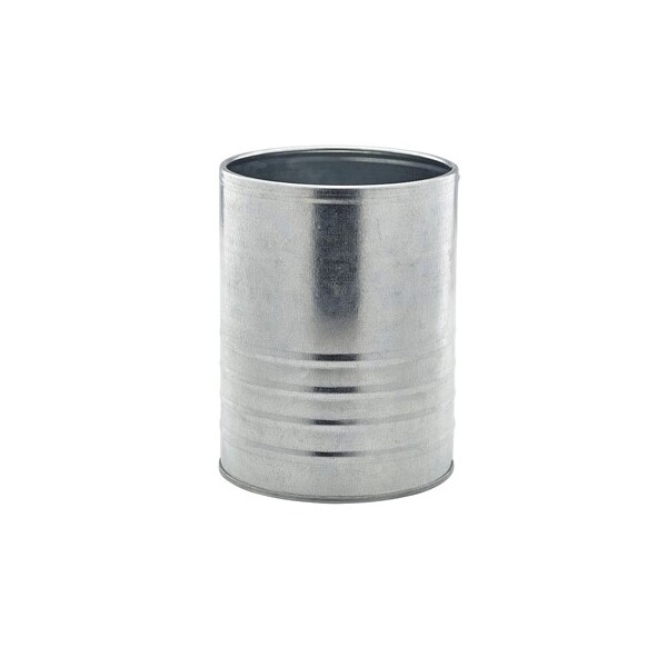 Galvanised Steel Can 11cm Dia X 14.5cm 1.3l / 45.75oz (Box Of 12)