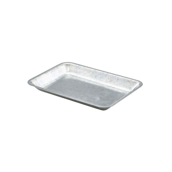 Galvanised Steel Tray 20 X 14 X 2cm