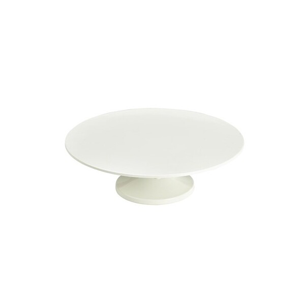 White Melamine Cake Stand 33cm