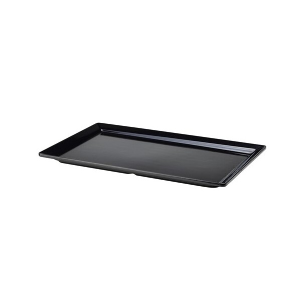 Melamine Platter GN 1/1 53cm X 32cm Black