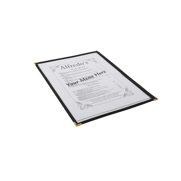 American Style Clear Menu Holder 1 Page