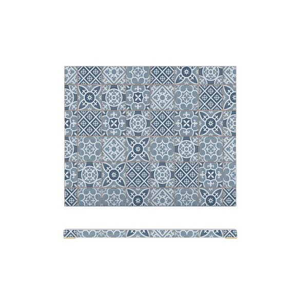 Marrakesh Blue Melamine GN 1/2 Slab 32.5 X 26.5cm