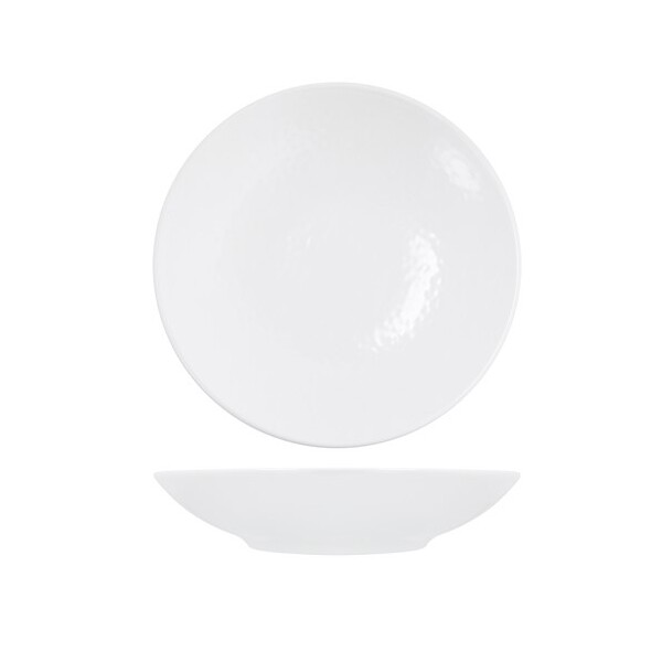 White Osaka Melamine Coupe Bowl 24 X 5cm (Box Of 12)