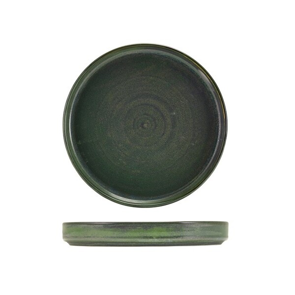 Terra Porcelain Aqua Green Presentation Plate 20.5cm (Box Of 6)