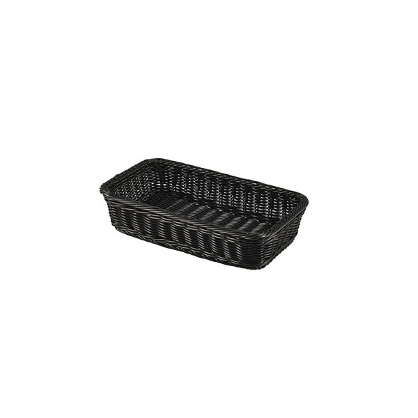 Polywicker Display Basket GN 1/3 Black