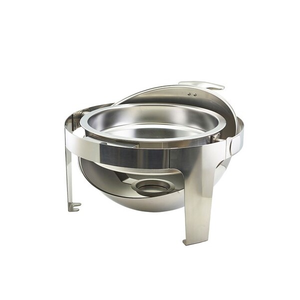 Deluxe Chafing Dish Round Top 6 Ltr