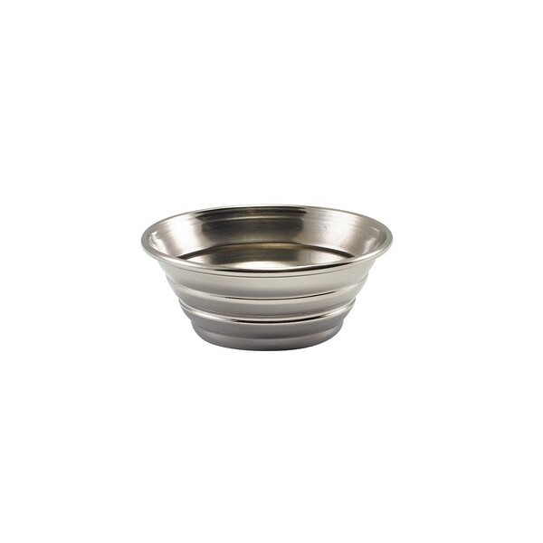 GenWare Stainless Steel Ribbed Ramekin 43ml/1.5oz (Box Of 24)