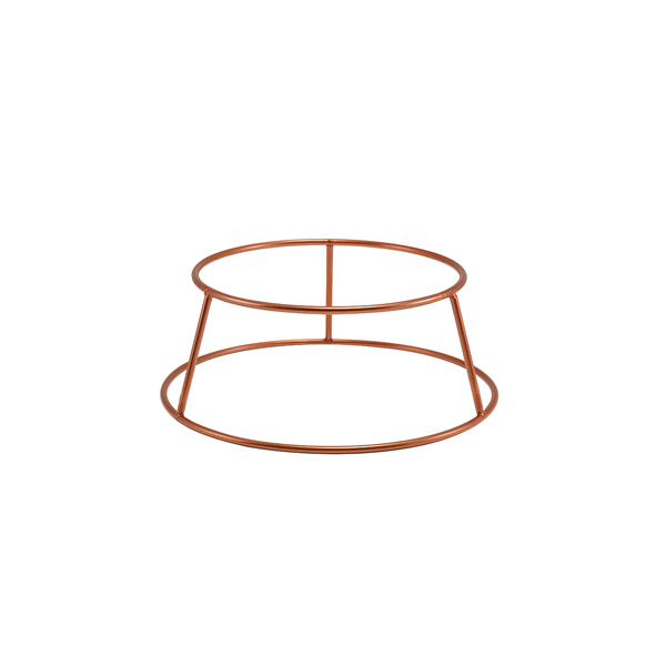 GenWare Copper Anti-Slip Round Buffet Riser 10cm