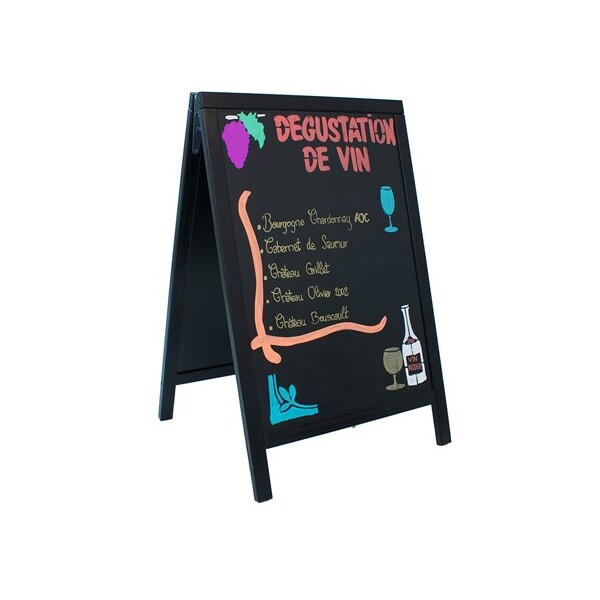 Duplo A-Board 55 X 85CM Black