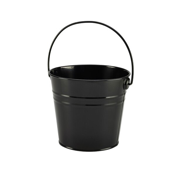 Stainless Steel Serving Bucket 16cm Black