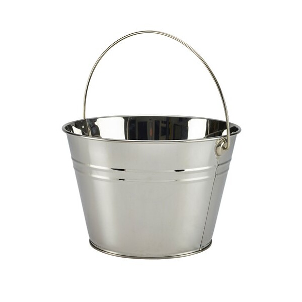 Stainless Steel Serving Bucket 25cm Dia