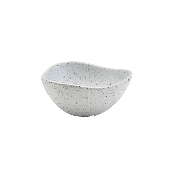 Melamine Triangular Ramekin 3.5oz Grey Granite (Box Of 24)