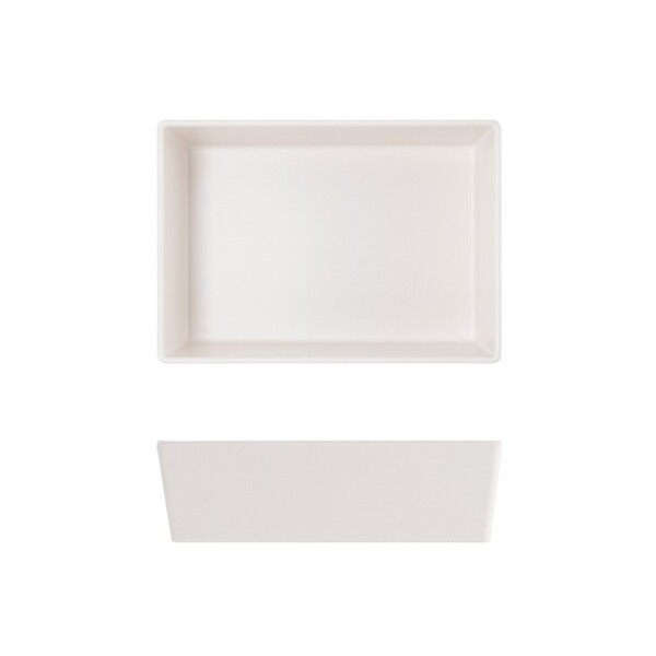 Tokyo Melamine Salad Box 20.5 X 14.5 X 6cm White (Box Of 6)