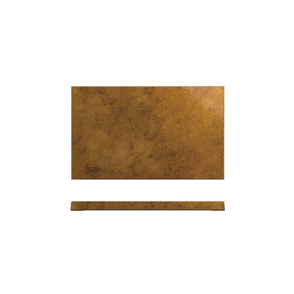 Utah Copper Melamine GN 1/4 Slab 26.5 X 16.2cm