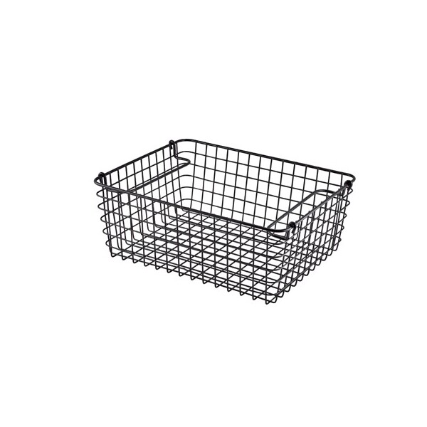 Black Wire Display Basket GN1/2 31.3cm X 25.3cm X 12cm