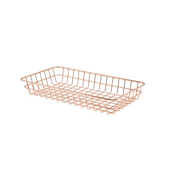 GenWare Copper Wire Display Basket GN1/3 31.5cm X 17cm X 5cm