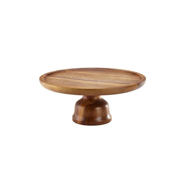 Acacia Wood Cake Stand