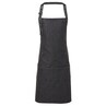 Jeans Stitch Bib Apron