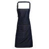 Jeans Stitch Bib Apron