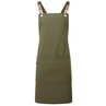 Cross Back Clip 'n' Clasp Bib Apron