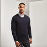 Essential Gents V-neck Sweater Acrylic