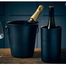 GenWare Metallic Black Wine Cooler, 12 X 20cm (Dia X H)