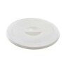 Polyethylene Bin Lid White 53cm (Dia)