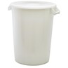 Polyethylene Bin Lid White 53cm (Dia)