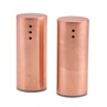 Copper Plated Straight Sided Salt & Pepper Set 7.5cm