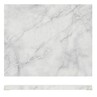 White Marble Agra Melamine GN 1/2 Slab 32.5 X 26.5 X 1.5cm