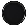 Luna Stoneware Black Pizza Plate 33cm (Box Of 6)