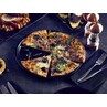 Luna Stoneware Black Pizza Plate 33cm (Box Of 6)