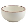 Terra Stoneware Sereno Brown Round Bowl 11.5cm (Box Of 6)