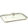 GenWare Glass Lid For Cast Aluminium Roaster 35 x 22cm