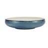 Terra Porcelain Aqua Blue Two Tone Coupe Bowl 24.5cm (Box Of 6)